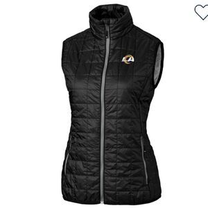 2637 NWT Los Angeles Rams Cutter & Buck Rainier PrimaLoft Eco Insulated Full XXL